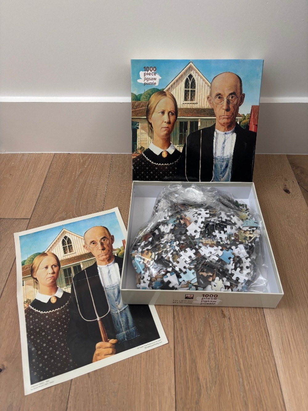 American Gothic, 1,000 piece puzzle - Picture 4 of 5